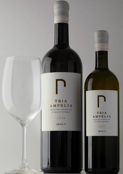 Oeno P Tria Ampelia 2021 Assyrtiko (Three single vineyards) 750ml